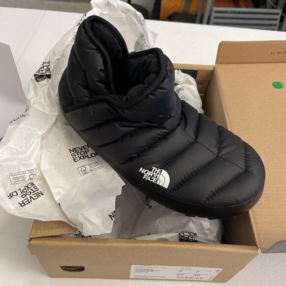 NEW The North Face ThermoBall Traction Bootie Women’s Black 5 - Picture 1 of 4